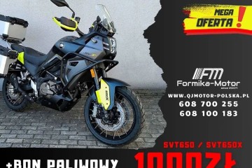 RATY 0% SVT650X 76KM Kufry Podgrzew. Manetki Kanapa Dostawa za 149zł