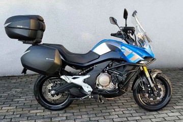 CF MOTO 650MT 61KM Kufry, komputer T-BOX Centr.podnóżek Deflektor